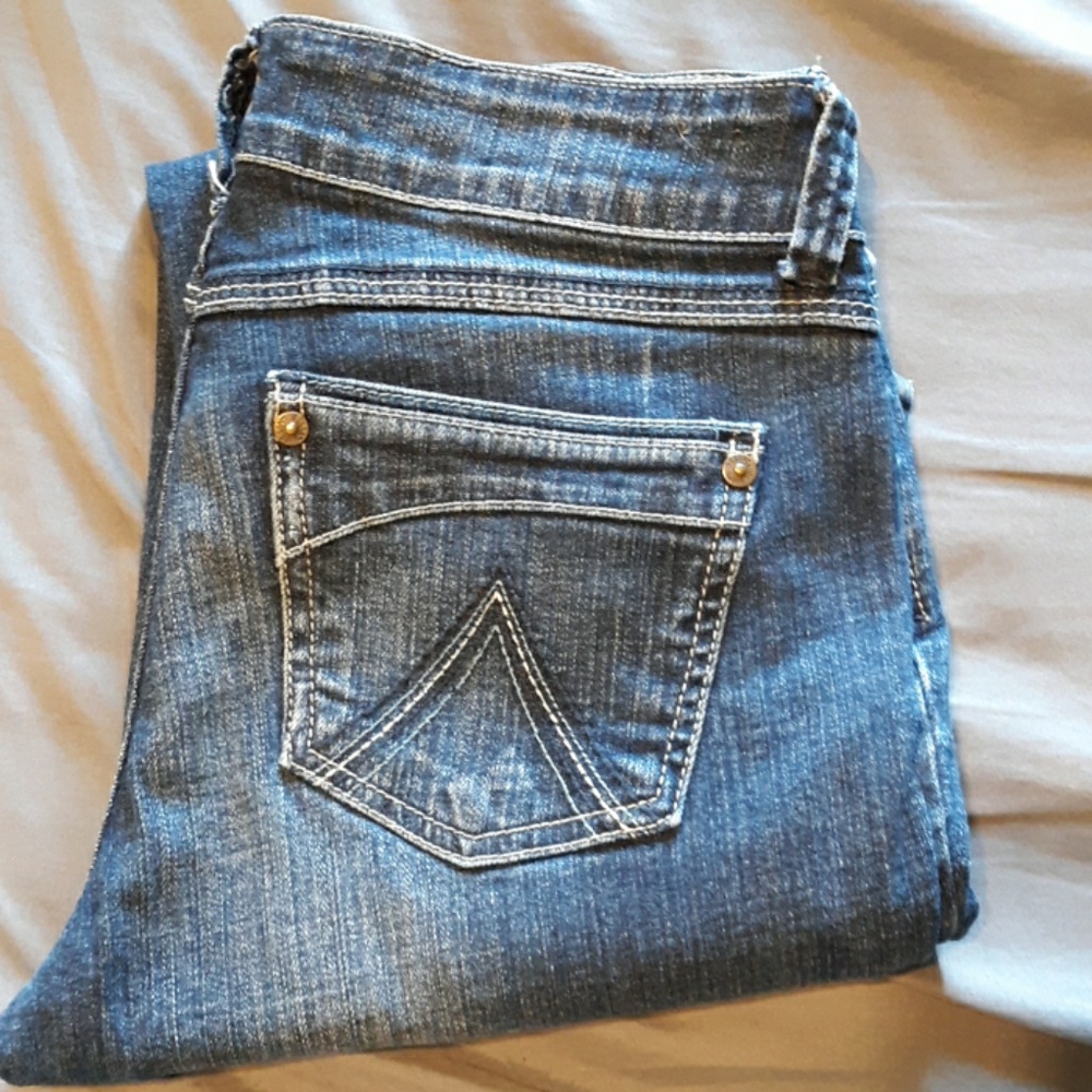 Faded jeans